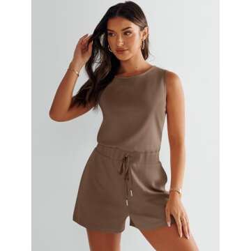 Stylish ANRABESS Women Summer Romper - Cute & Comfy