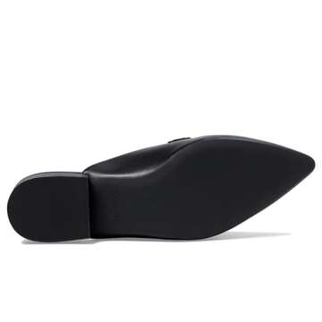 Cole Haan Women's Piper Bow Mule, Black Leather, 9