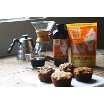 Organic Date Sugar - 12 oz Whole Food Sweetener