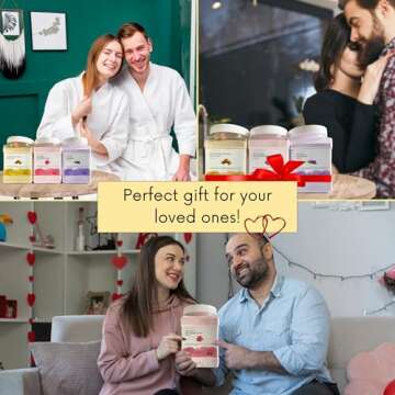 Jelly Face Mask for Facials - 24K Gold | Valentines Gift | Hydrating, Brightening & Nourishing Jelly Mask with Free Jade Roller & Spatula | 23 Oz Jar | Valentine Gifts for Women, Galentines Day Gifts