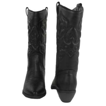 Stylish Reno Cowboy Boots for Women in Red