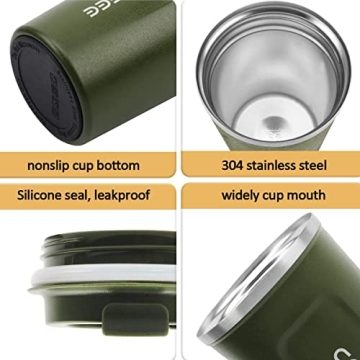 Stainless Steel Vacuum Insulated Tumbler - 12 oz