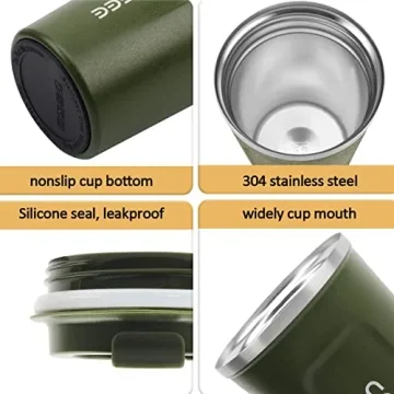 Stainless Steel Vacuum Insulated Tumbler - 12 oz