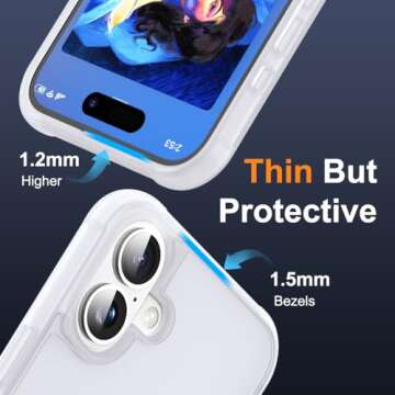 SKYLMW Magnetic O-Ring Kickstand with Military Protection