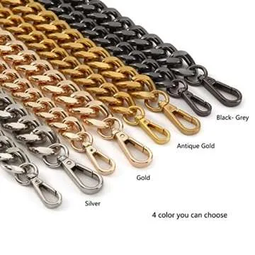 Stylish Yichain 42'' Crossbody Chain Purse Strap Replacement