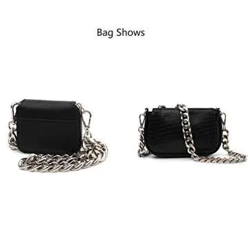 Stylish Yichain 42'' Crossbody Chain Purse Strap Replacement