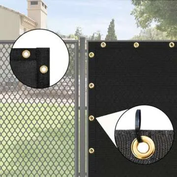 UPGRADE Balcony Privacy Screen Durable Shade Cover 3' x 10'