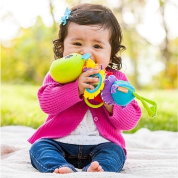 Infantino Hug and Tug Musical Bug for Engaging Infant Play