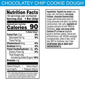 Chocolatey Rice Krispies Treats Snack Bars