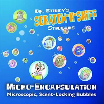 Just For Laughs Dr. Stinky's Scratch-N-Sniff Stickers, 405 Pieces