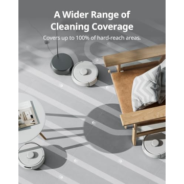 SwitchBot K10+ Pro Self Emptying Mini Robot Vacuum