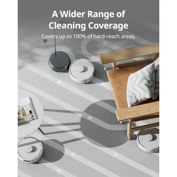 SwitchBot K10+ Pro Self Emptying Mini Robot Vacuum