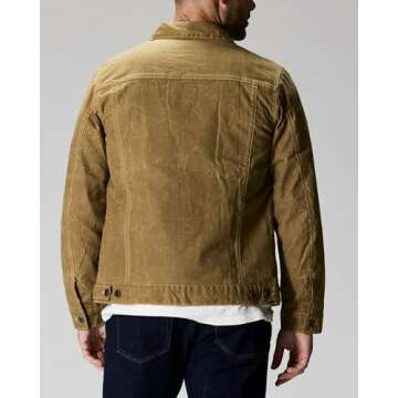 Huckberry Flint and Tinder Flannel-Lined Waxed Jacket