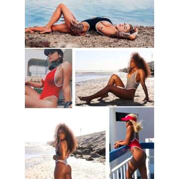 Stylish Monokini One Piece Swimsuit for Women