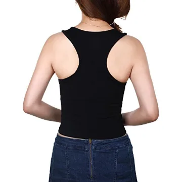 Boao 2 Pack Crop Tank Top Women Sleeveless Workout Tops