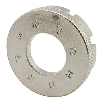 Lumintrail Bike Spoke Wrench Spoke Tool 6 Size 8 Way Wrench Nipple Key for Bicycle