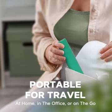 RONAVO Tongue Scraper for Adults (3 Pack), Reduce Bad Breath, Metal Tongue Scraper, Easy to use & Clean, with Travel Case for Home, Travel and On-the-Go