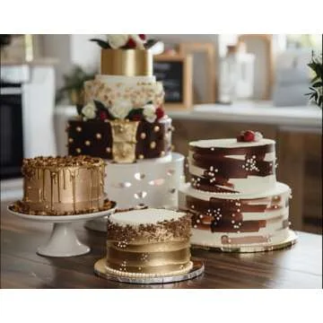 BOARDS+ Ultra Strong Cake Drums Set for Special Occasions | 12 Pack