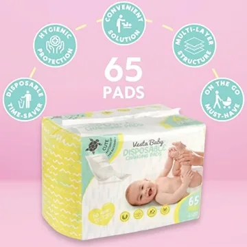 Vesta Baby Disposable Changing Pads - Portable and Leakproof