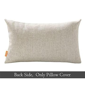 LINKWELL Easter Egg Pillow Cover - Spring Decorative 12x20