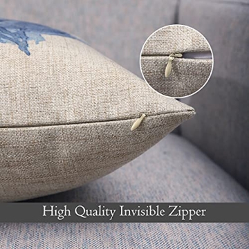 LINKWELL Easter Egg Pillow Cover - Spring Decorative 12x20