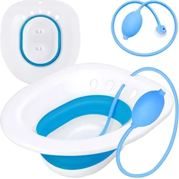 Pochik Sitz Bath for Hemorrhoids & Postpartum Care - Collapsible & Easy to Use