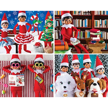 MasterPieces Elf on the Shelf Puzzle Set for Kids - 4-Pack