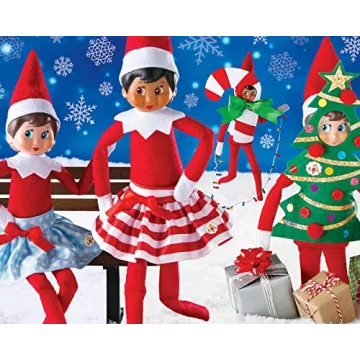 MasterPieces Elf on the Shelf Puzzle Set for Kids - 4-Pack