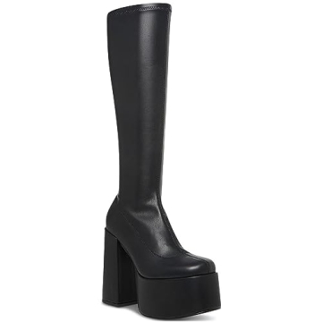 Steve Madden Women's Cray Fashion Boot – Elegant Black Style for Every Occasion