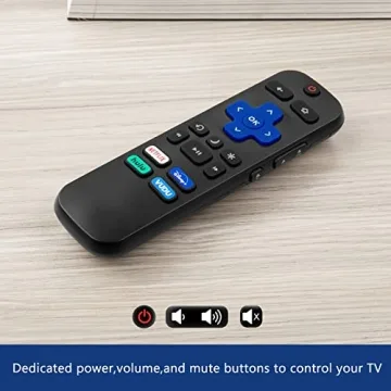 Universal Roku Remote for Hisense, TCL, Sharp & More