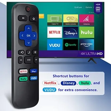 Universal Roku Remote for Hisense, TCL, Sharp & More