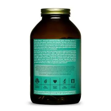 HealthForce SuperFoods Spirulina Manna - Capsules - 450 Vegan Capsules