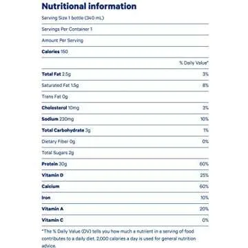 Nutrition Plan High Protein 30g Low Sugar Chocolate And Vanilla Shake Supplement Meal Replacement Ready To Drink 11.4 Oz Bulk Variety Pack (12-Count)