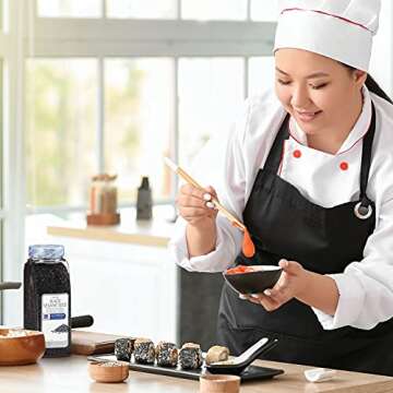 McCormick Culinary Whole Black Sesame Seeds, 18 oz - One 18 Ounce Container of Black Sesame Seeds, Perfect for Stir-Fries, Sushi, Chow Mein and More