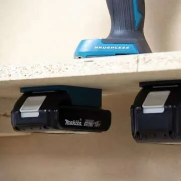 StealthMounts Battery Holder for Makita 18V - 6 Pack