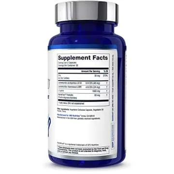 1MD Nutrition ImmunityMD - Immune Health Probiotic | Potent, Doctor-Selected Probiotic Strains with Prebiotic - Promote Overall Immune System Strength, Reduce Everyday Stress | 60 Capsules