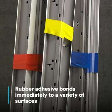 3M Vinyl Tape 764, General Purpose, Light Traffic Floor Marking, Social Distancing, Color Coding, Safety, Bundling