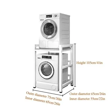 Adjustable Washer Dryer Stacking Kit 400kg Capacity