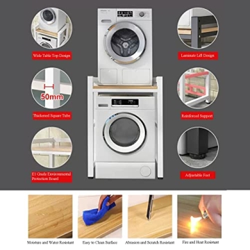 Adjustable Washer Dryer Stacking Kit 400kg Capacity