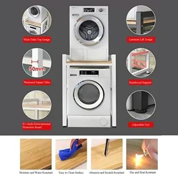 Adjustable Washer Dryer Stacking Kit 400kg Capacity
