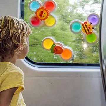 Suction Cup Spinner Toy for Babies 12-18 Months