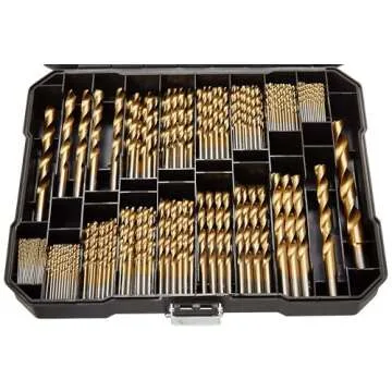 230 Piece Drill Bit Set for Wood and Metal Work