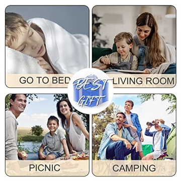 Custom Photo Throw Blanket for Mother's Day Gift