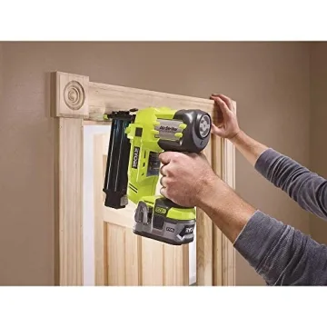 Ryobi P320 Airstrike 18 Volt One+ Lithium Ion Cordless Brad Nailer (Battery Not Included, Power Tool Only)