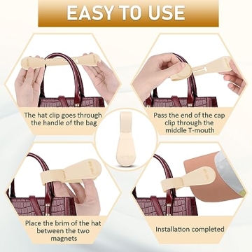 Fikoksol Magnetic Hat Clip - Travel Essentials for All Ages