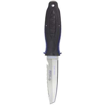 AQUALUNG Wenoka Big Squeeze Lock Titanium Knife, Tanto Tip