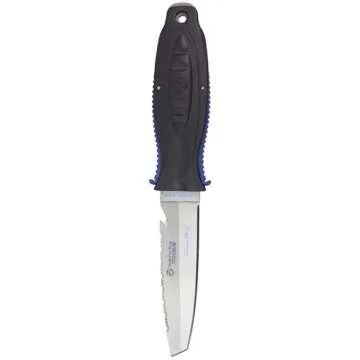 AQUALUNG Wenoka Big Squeeze Lock Titanium Knife, Tanto Tip