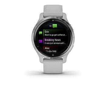 Garmin Venu 2S, Smaller-Sized GPS Smartwatch with Advanced Health Monitoring and Fitness Features, S...