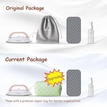 Compact Newbealer Travel Iron - Dual Voltage Mini Iron