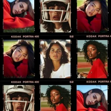 Fazit Waterproof Red Speckle Makeup Patches for Women